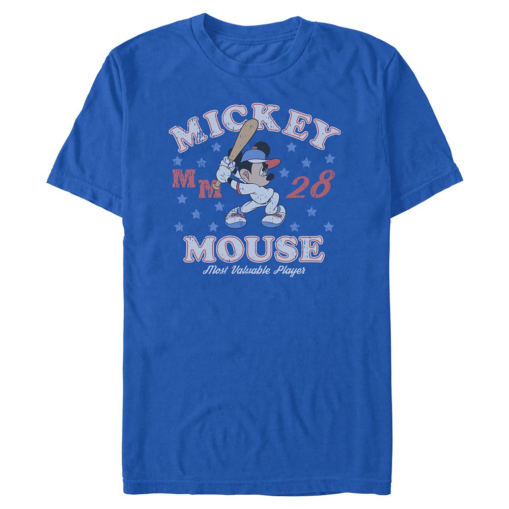 Mickey Mouse Baseball T-Shirt for Adults