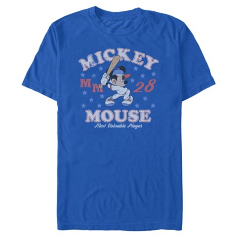 Футболки Disney Mickey Mouse Baseball T-Shirt for Adults