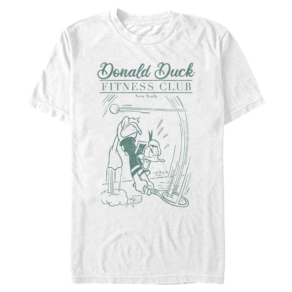 Donald Duck ''Fitness Club'' T-Shirt for Adults