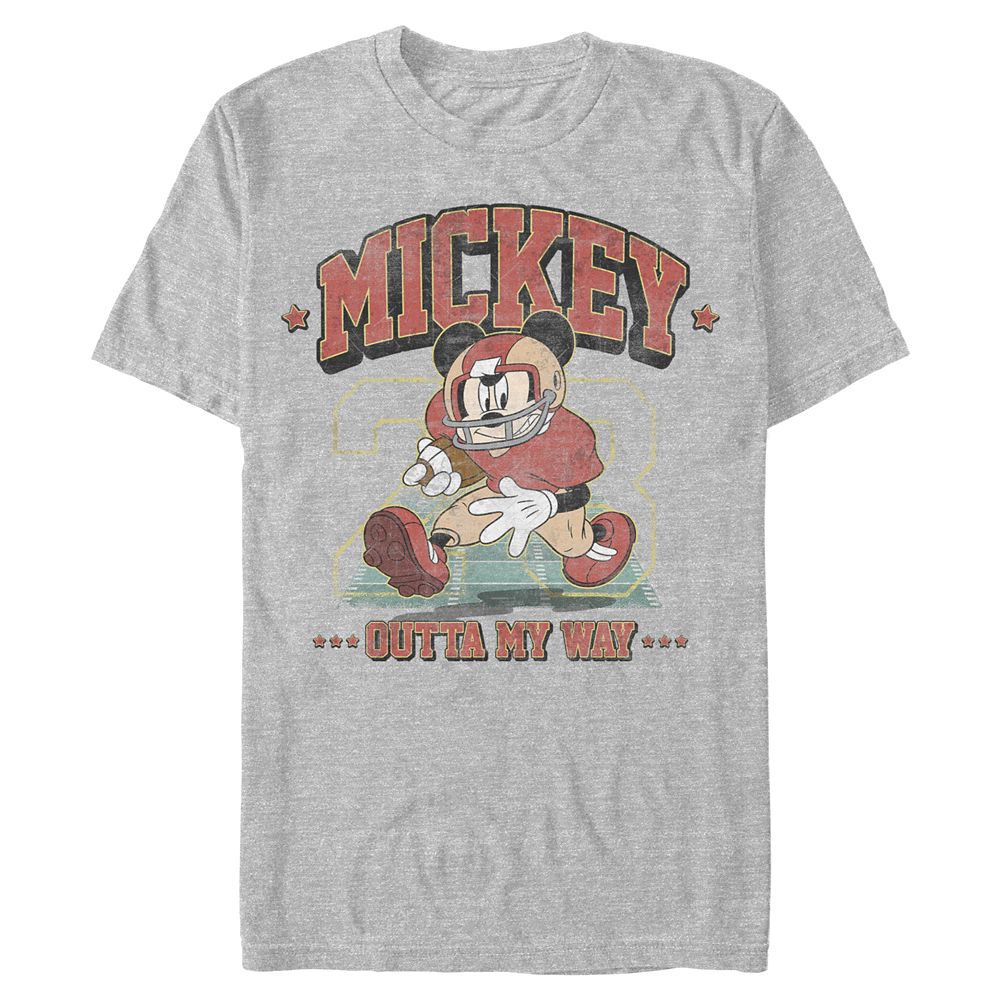 Mickey Mouse Football T-Shirt for Adults