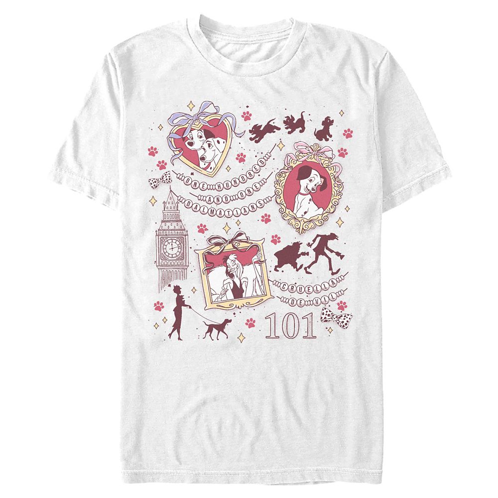 Cruella De Vil T-Shirt for Adults &ndash; 101 Dalmatians