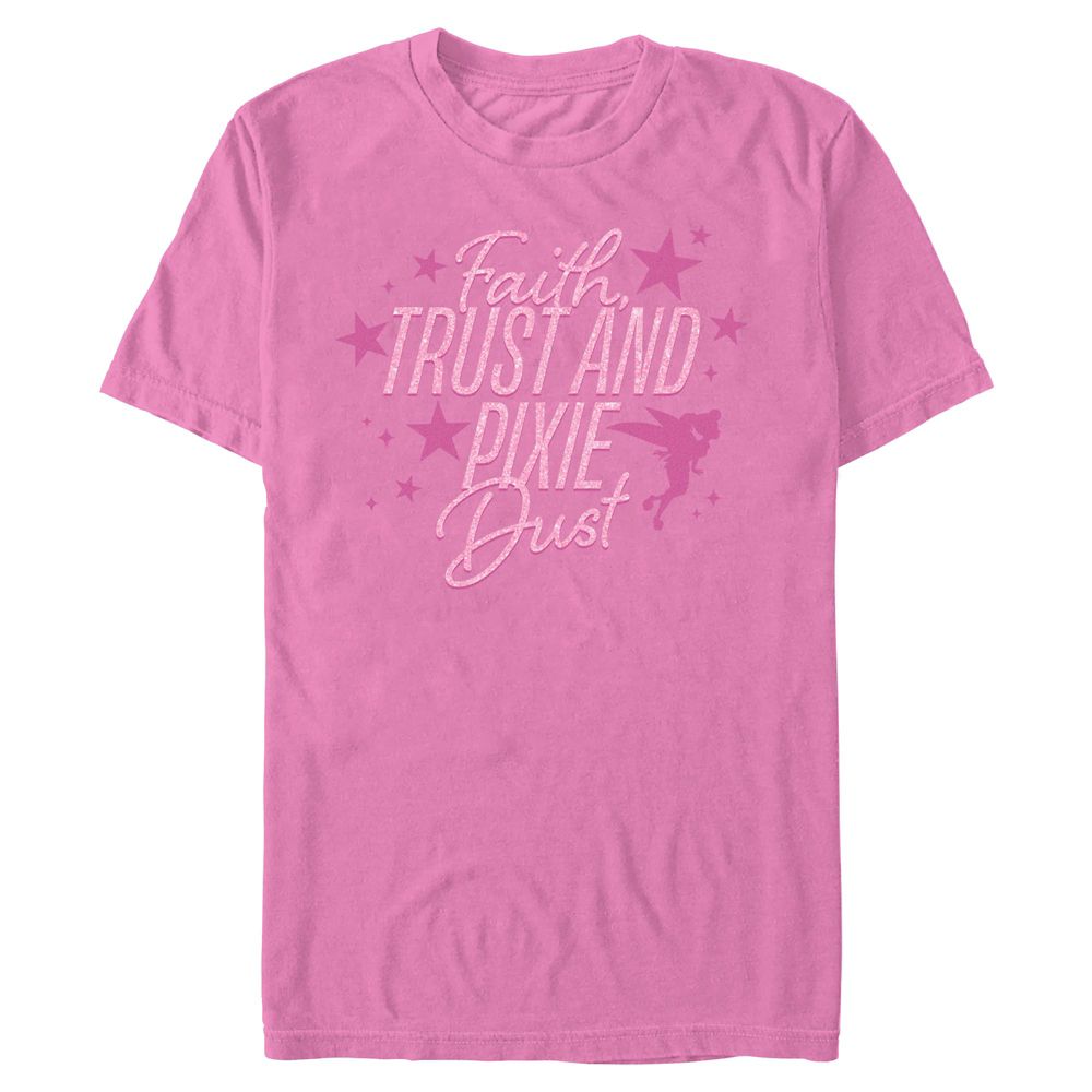 Tinker Bell ''Faith, Trust and Pixie Dust'' T-Shirt for Adults &ndash; Peter Pan