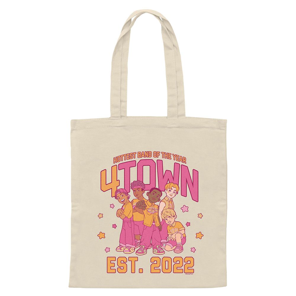 4★Town Canvas Tote Bag &ndash; Turning Red