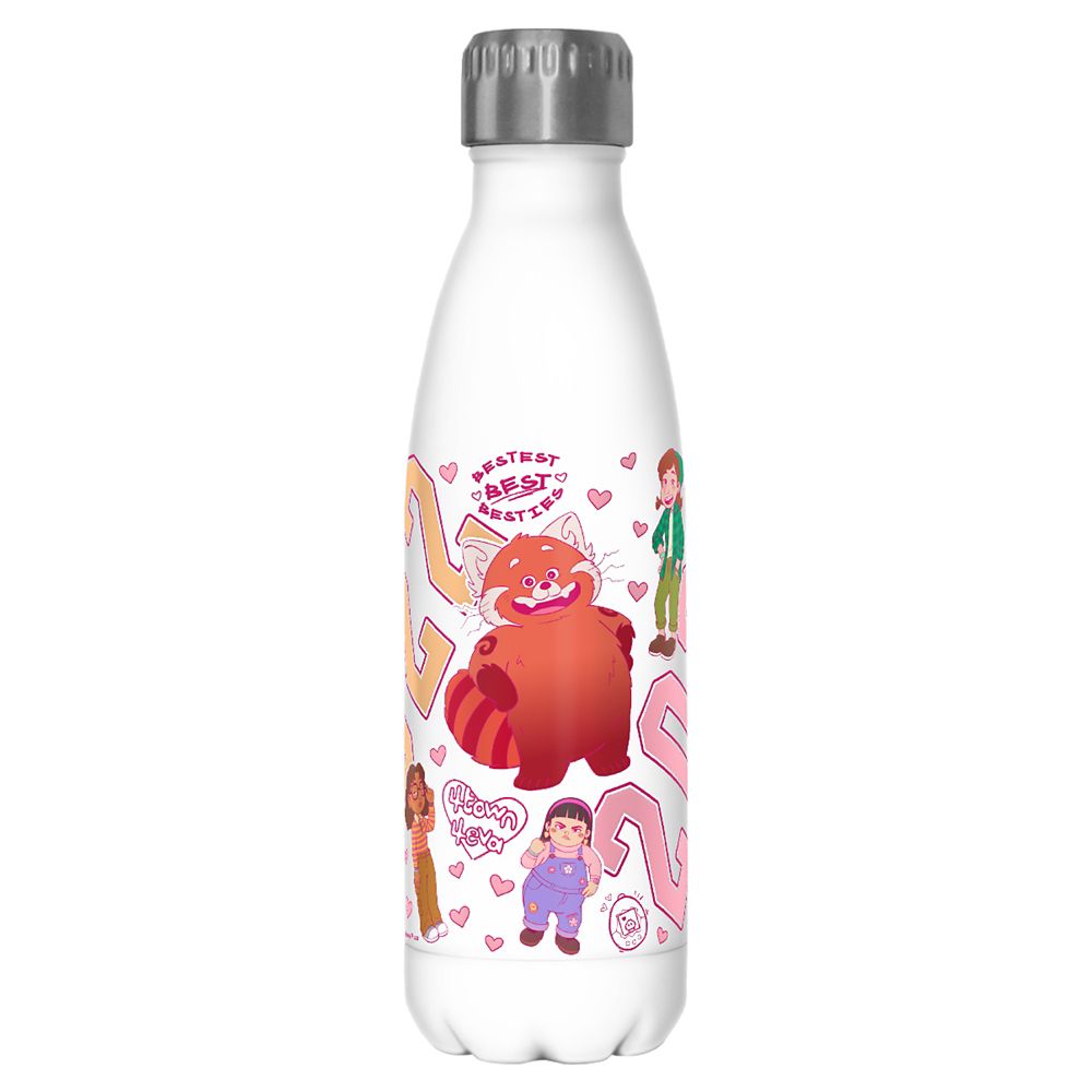 Turning Red Stainless Steel Water Bottle