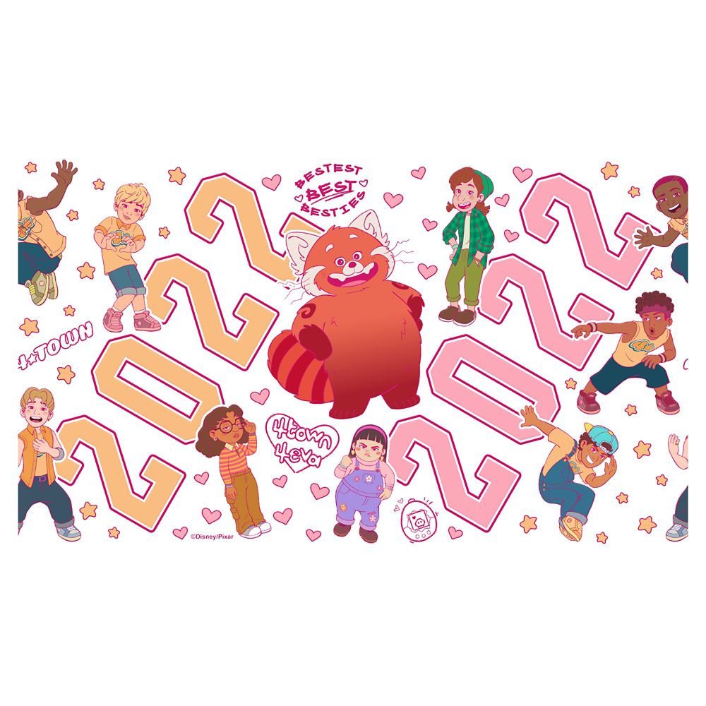 Turning Red Stainless Steel Water Bottle