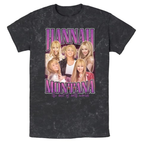Футболки Disney Hannah Montana ''Both Worlds'' T-Shirt for Adults