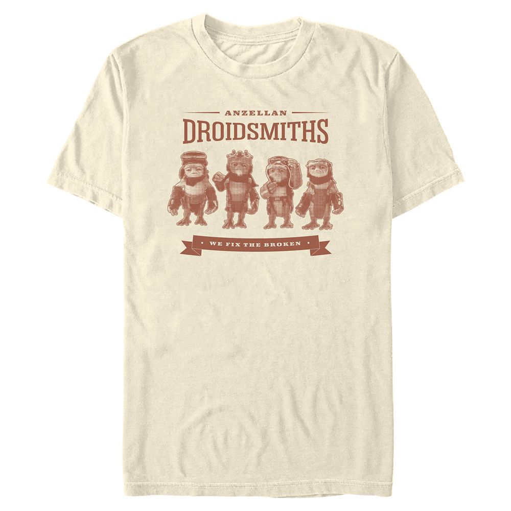 Anzellan Droidsmiths T-Shirt for Adults - Star Wars The Mandalorian and Grogu