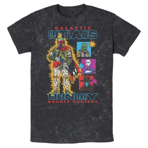 Футболки Disney Boba Fett and Bounty Hunters T-Shirt for Adults – Star Wars – Exclusive