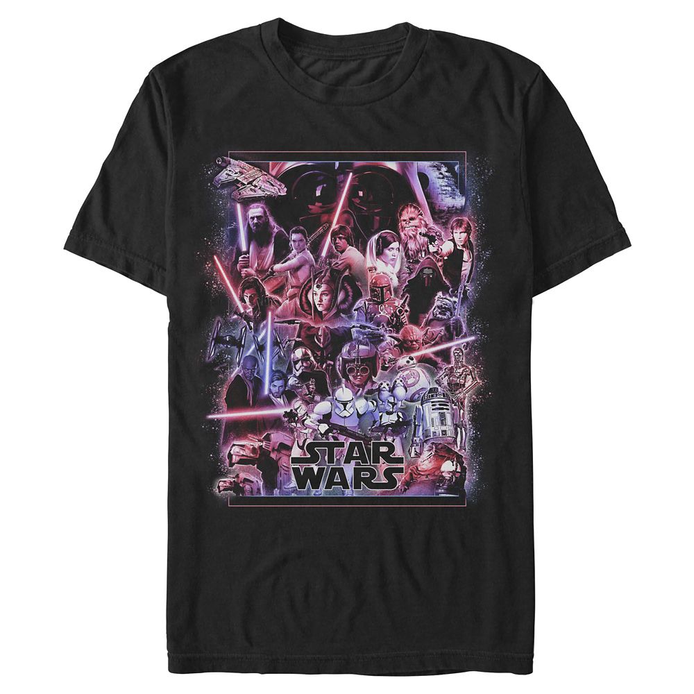 Star Wars Saga Cast T-Shirt for Adults - Exclusive