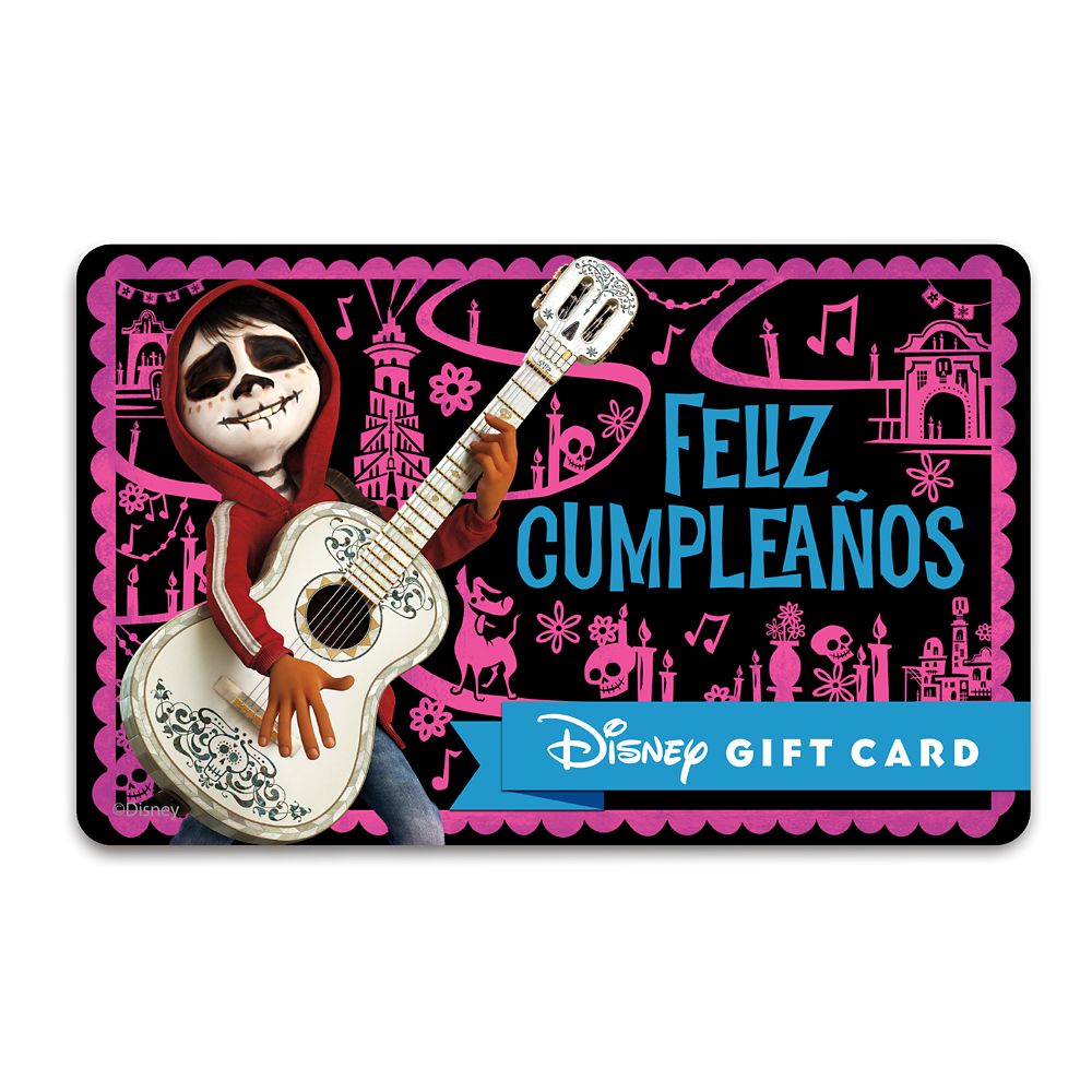 Coco Feliz Cumpleaos Disney Gift Card eGift