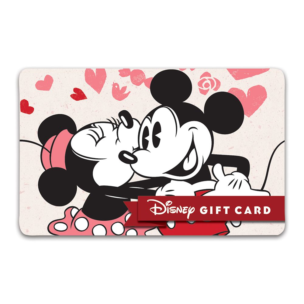 Mickey and Minnie Mouse Disney Gift Card eGift