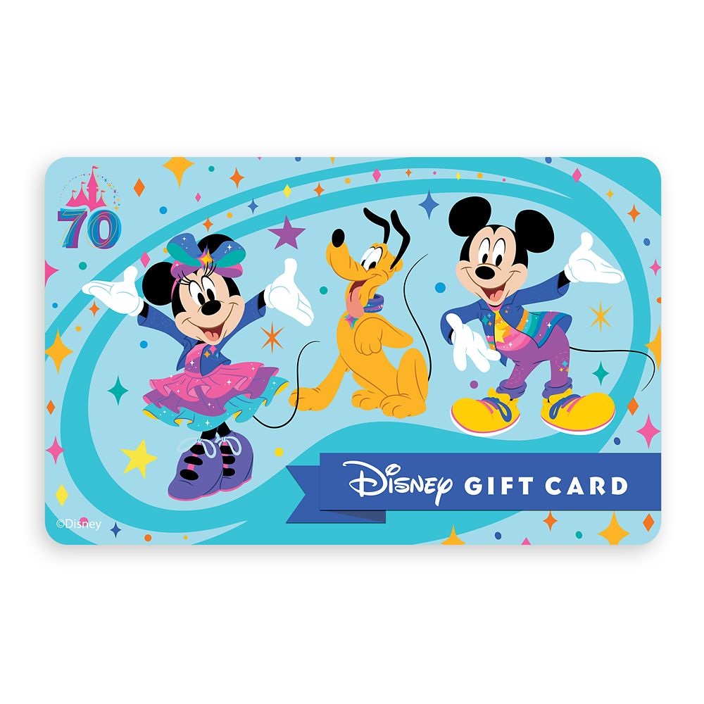 Disneyland Resort 70th Celebration Disney Gift Card eGift