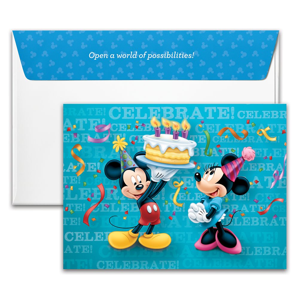 Birthday Wishes Disney Gift Card