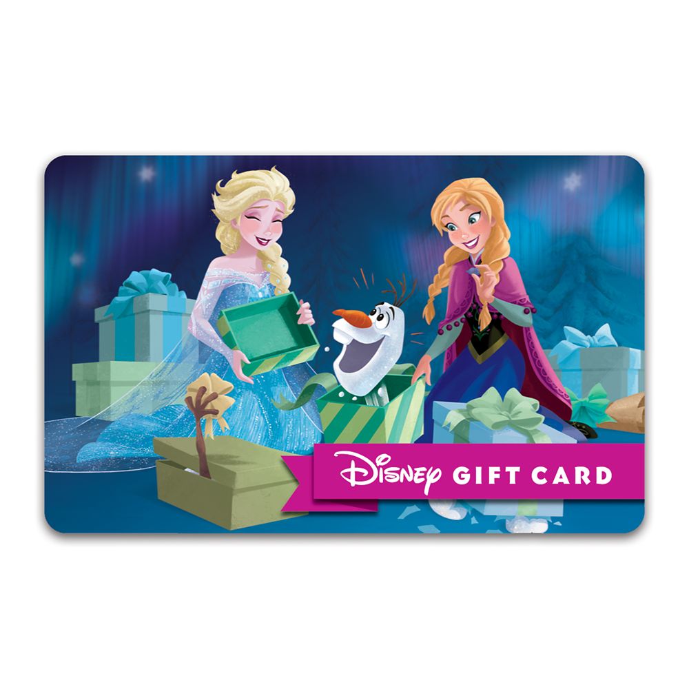 Frozen Warm Hugs Disney Gift Card