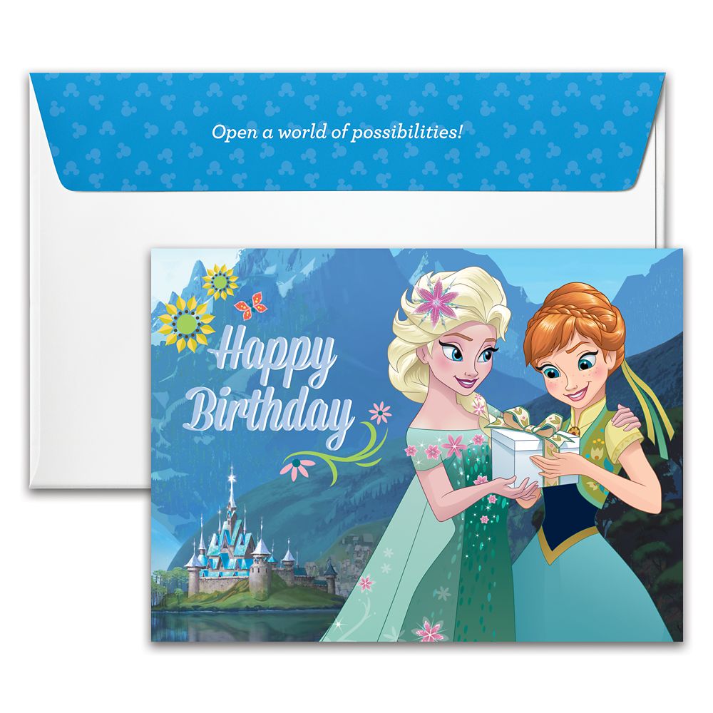 Frozen Happy Birthday Disney Gift Card