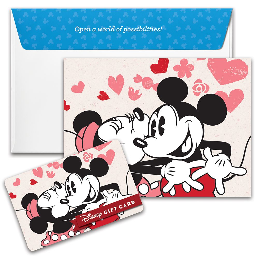 Mickey and Minnie Mouse Disney Gift Card