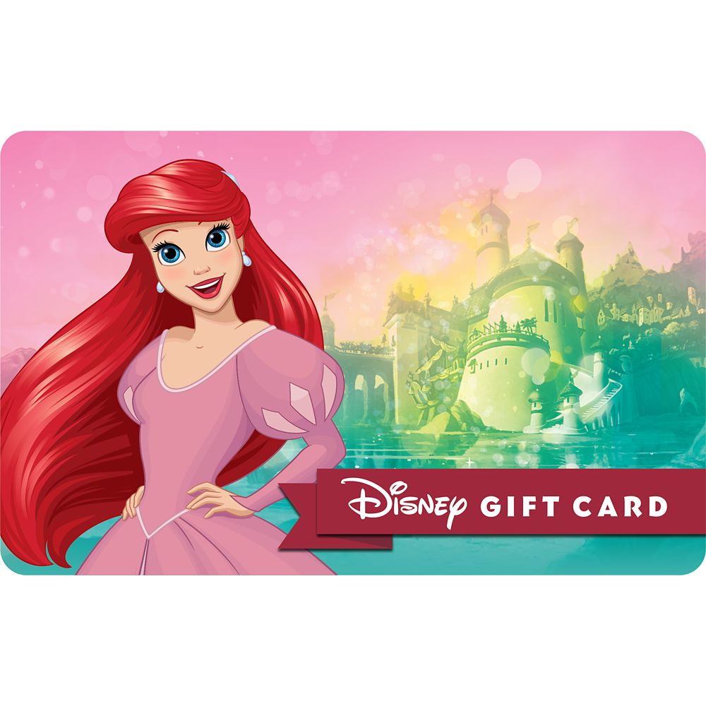 Ariel Disney Gift Card