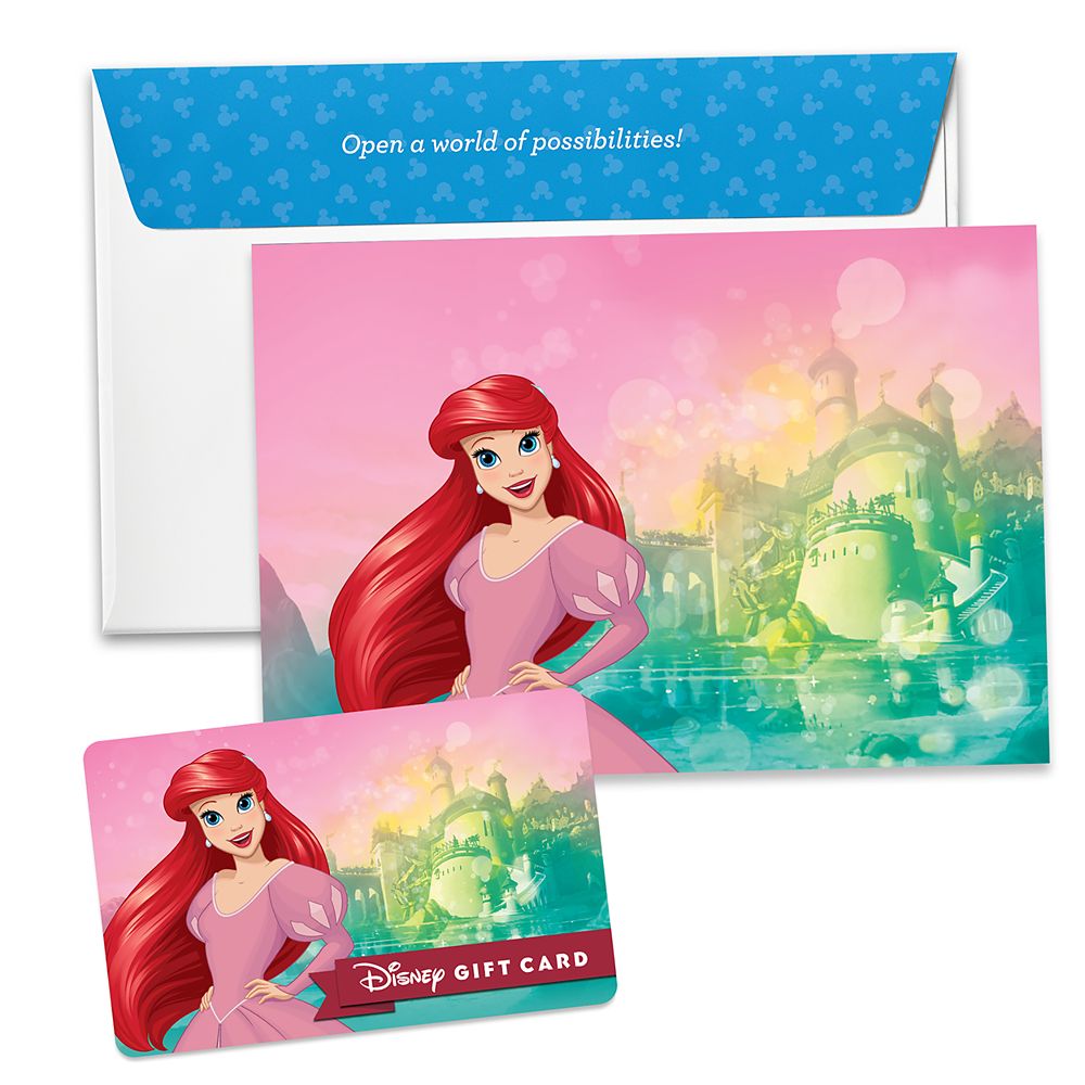 Ariel Disney Gift Card &ndash; The Little Mermaid