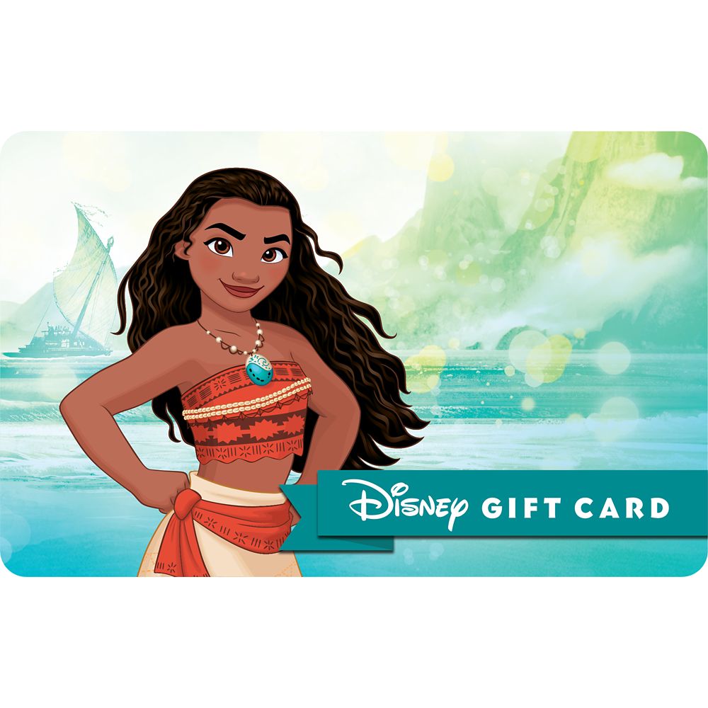 Moana Disney Gift Card