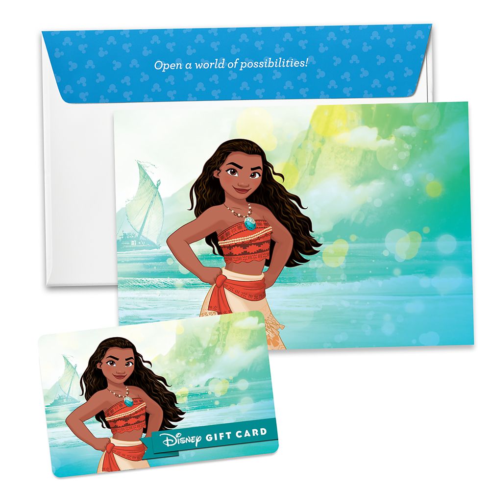Moana Disney Gift Card