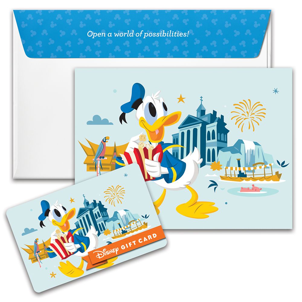 Donald Duck Disney Gift Card - Disneyland