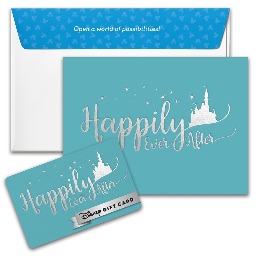 ''Happily Ever After'' Wedding Disney Gift Card
