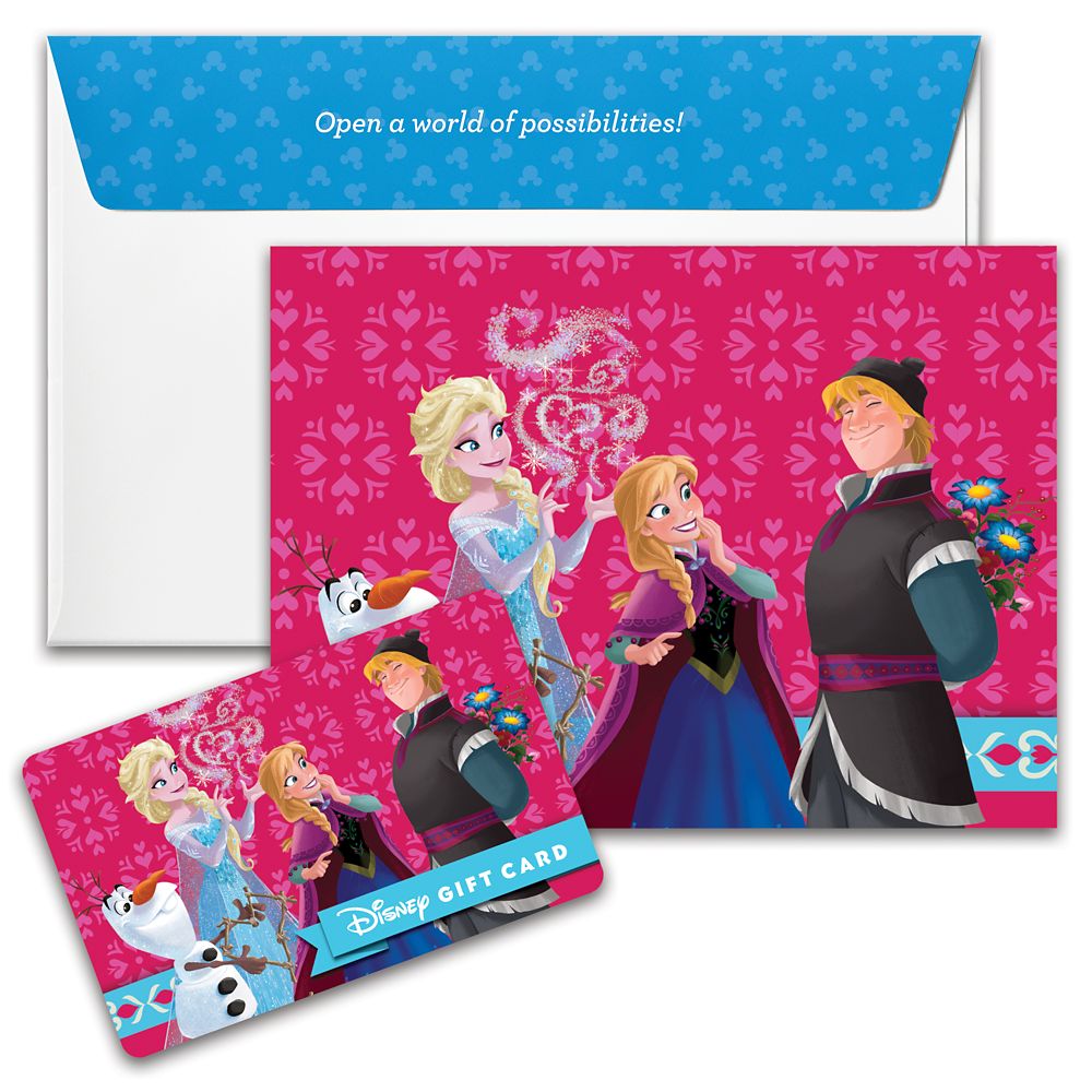 Frozen Love Disney Gift Card