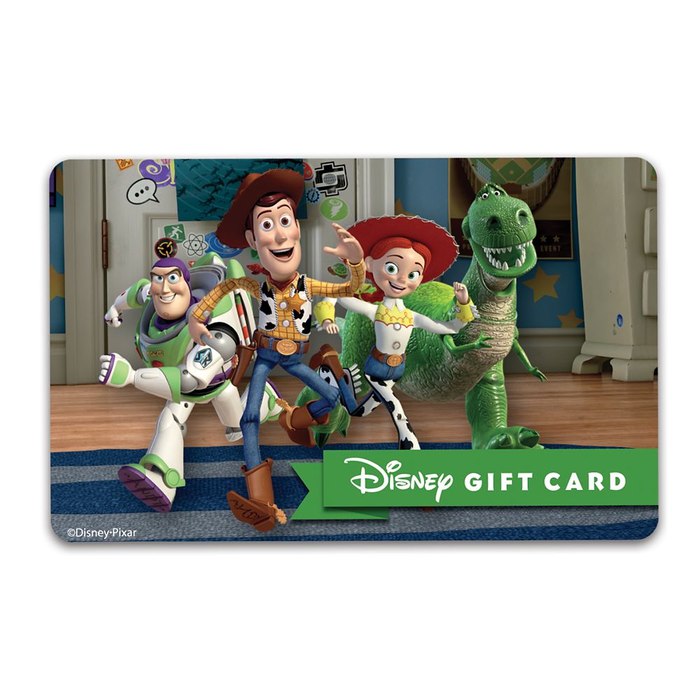 Toy Story Disney Gift Card