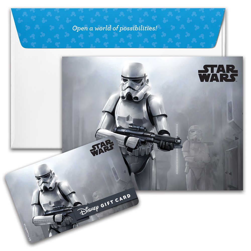 Stormtrooper Disney Gift Card &ndash; Star Wars