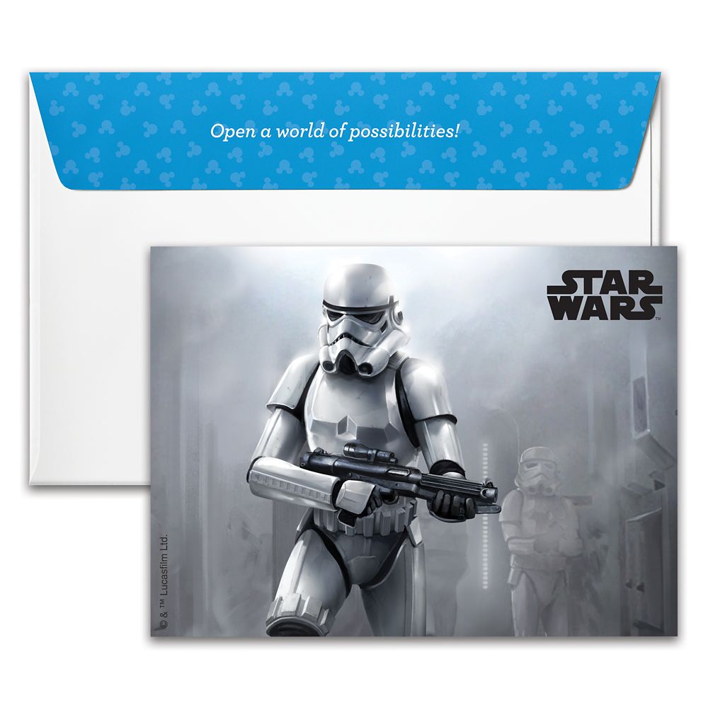 Stormtrooper Disney Gift Card &ndash; Star Wars