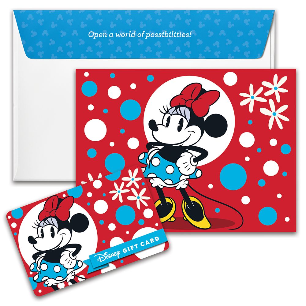 Minnie Mouse Disney Gift Card