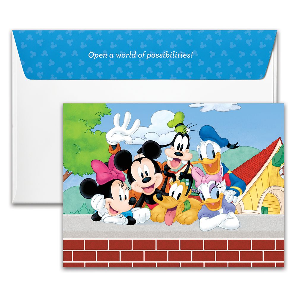 Mickey Mouse and Friends Snapshot Disney Gift Card