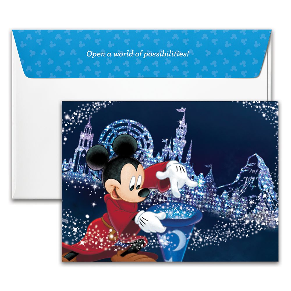 Sorcerer Mickey Mouse Disney Gift Card - Disneyland