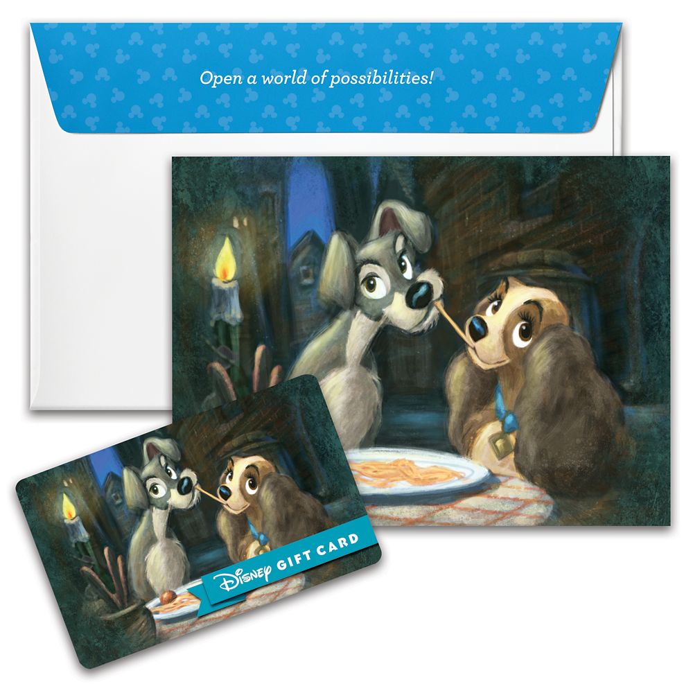 Lady and the Tramp Disney Gift Card
