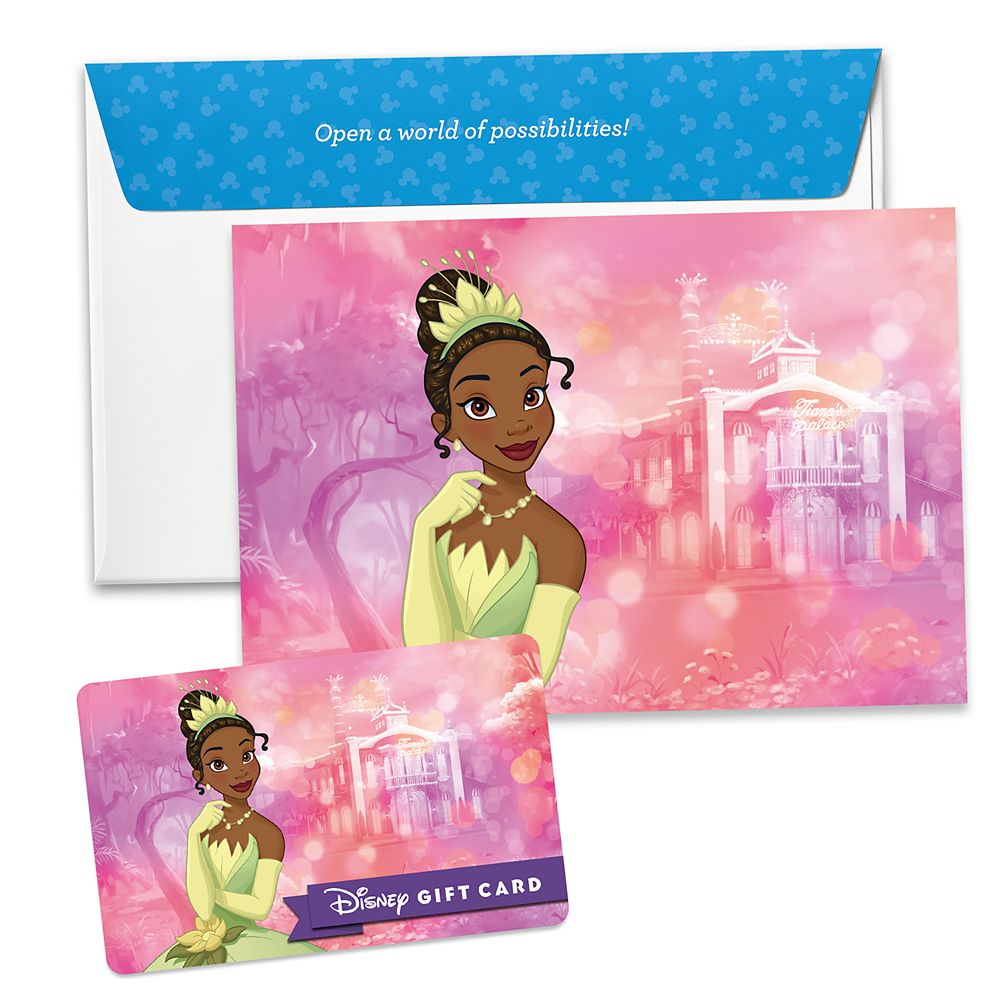 Tiana Disney Gift Card &ndash; The Princess and the Frog