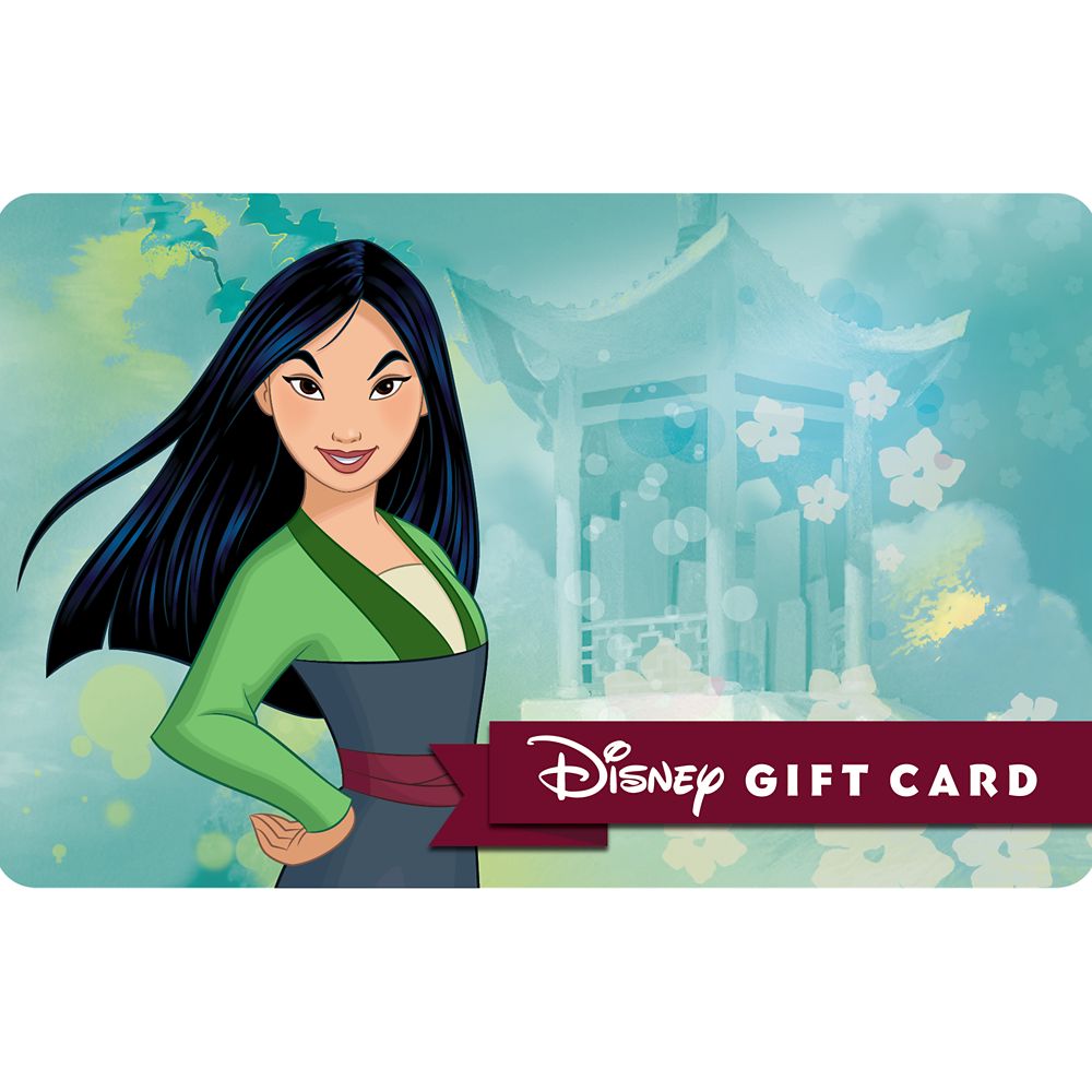 Mulan Disney Gift Card