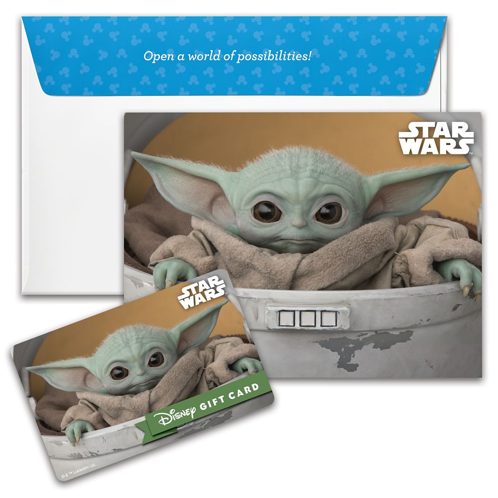 Grogu Disney Gift Card &ndash; Star Wars: The Mandalorian