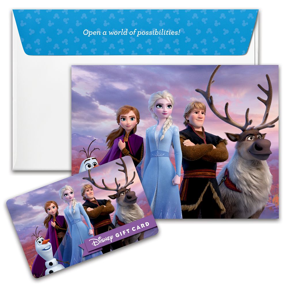 Frozen 2 Disney Gift Card