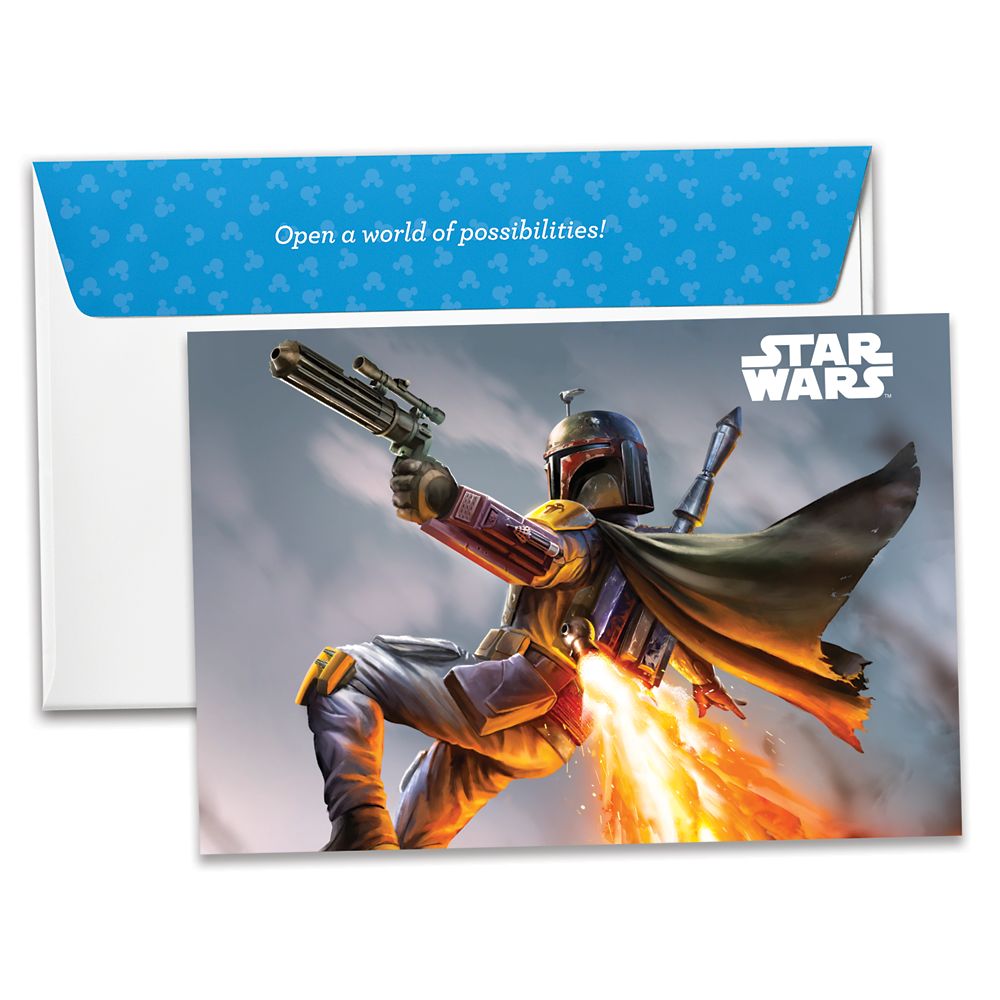 Boba Fett Disney Gift Card