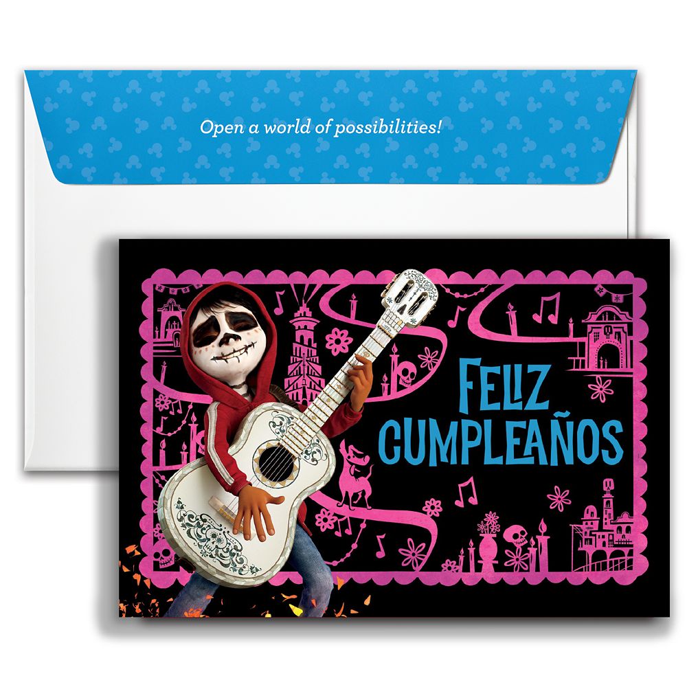 Coco ''Feliz Cumplea&ntilde;os'' Disney Gift Card
