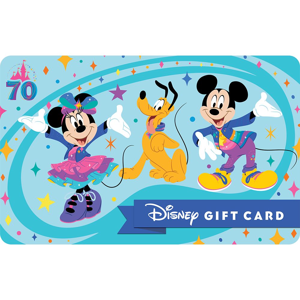 Disneyland Resort 70th Celebration Disney Gift Card | Disney Store