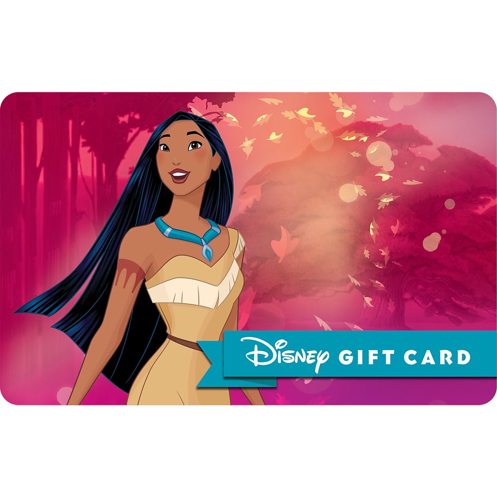 Pocahontas Disney Gift Card