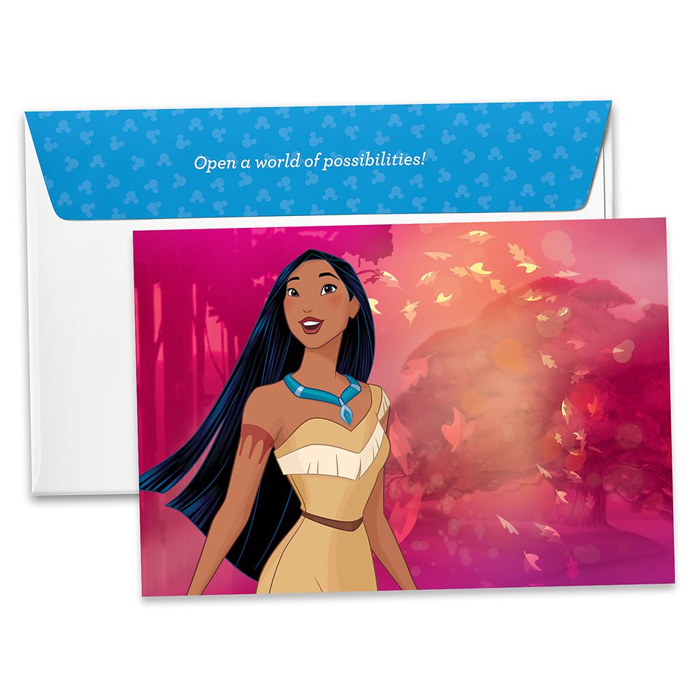 Pocahontas Disney Gift Card