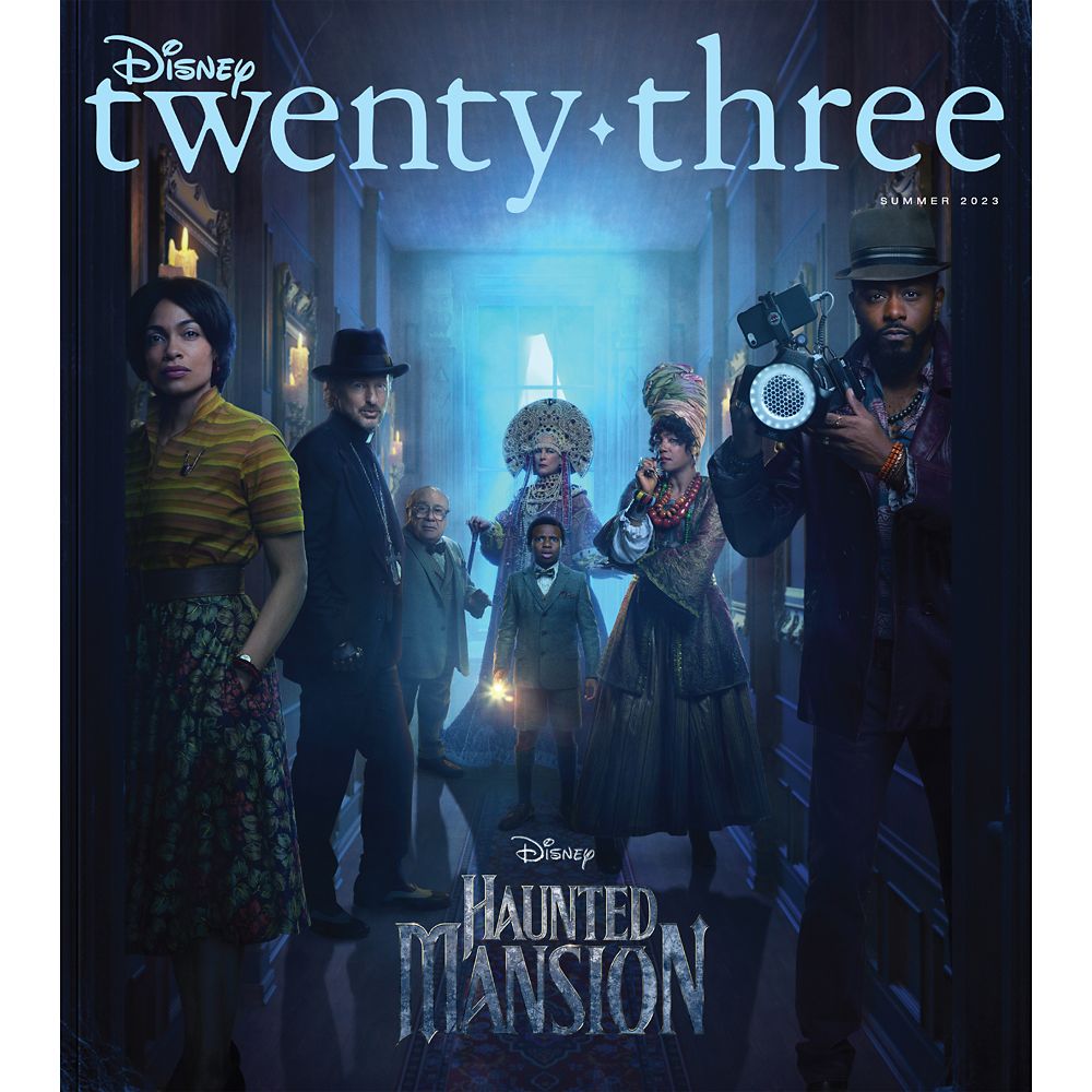 Disney twenty-three 2023 Summer Issue Variant Cover Haunted Mansion