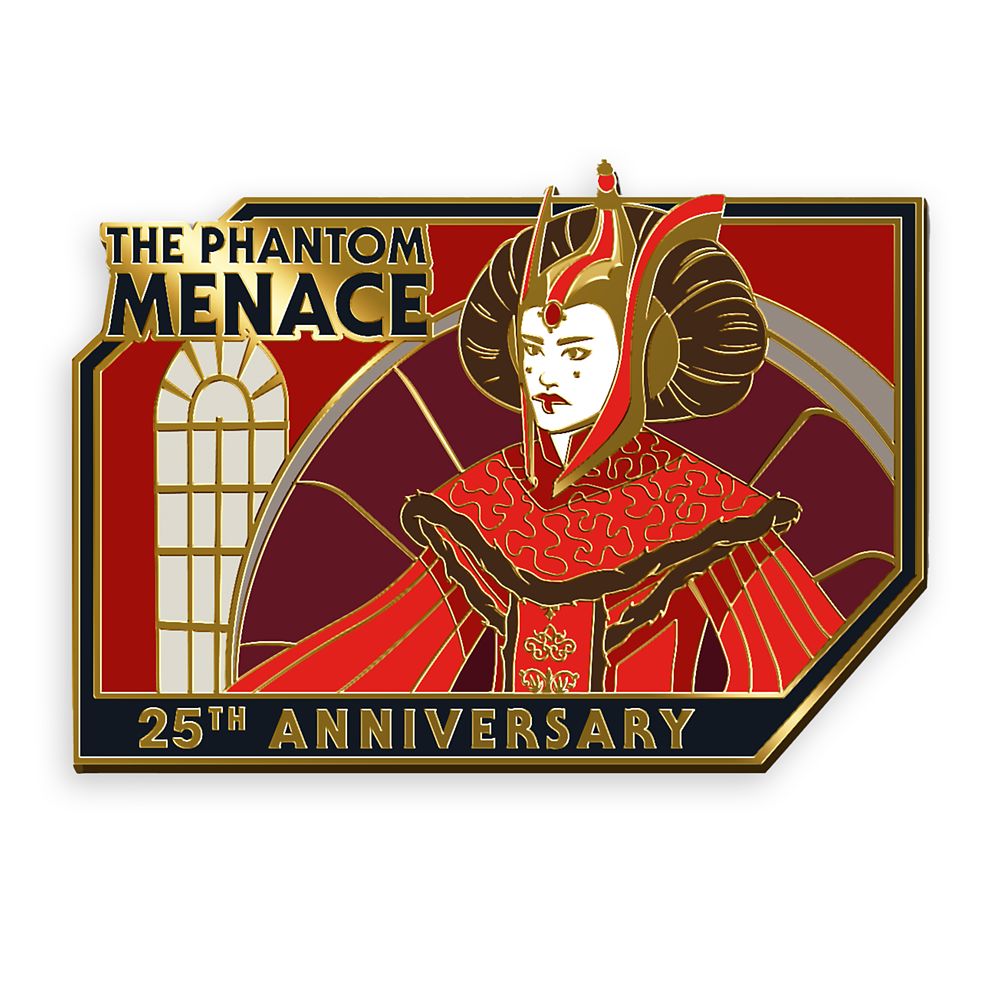 D23-Exclusive Star Wars: The Phantom Menace 25th Anniversary Pin Limited Edition Official shopDisney