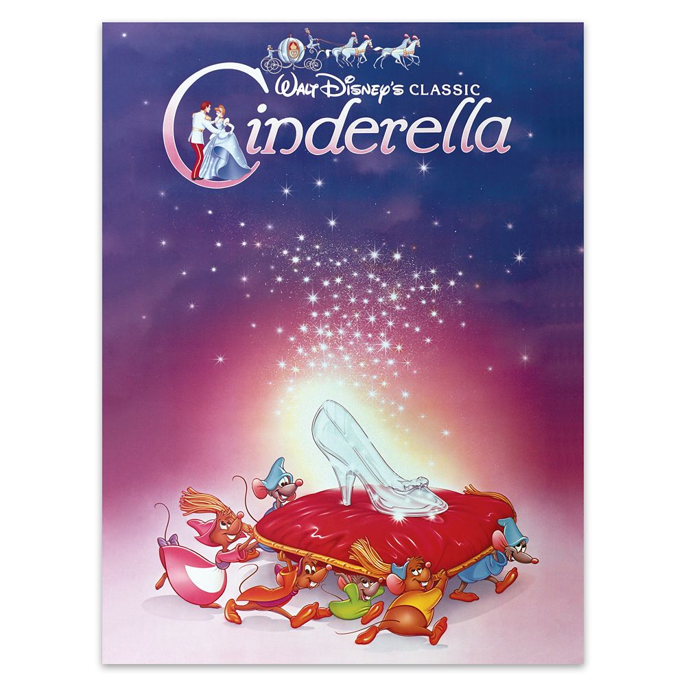 D23-Exclusive Cinderella 75th Anniversary Poster Set - Limited Edition