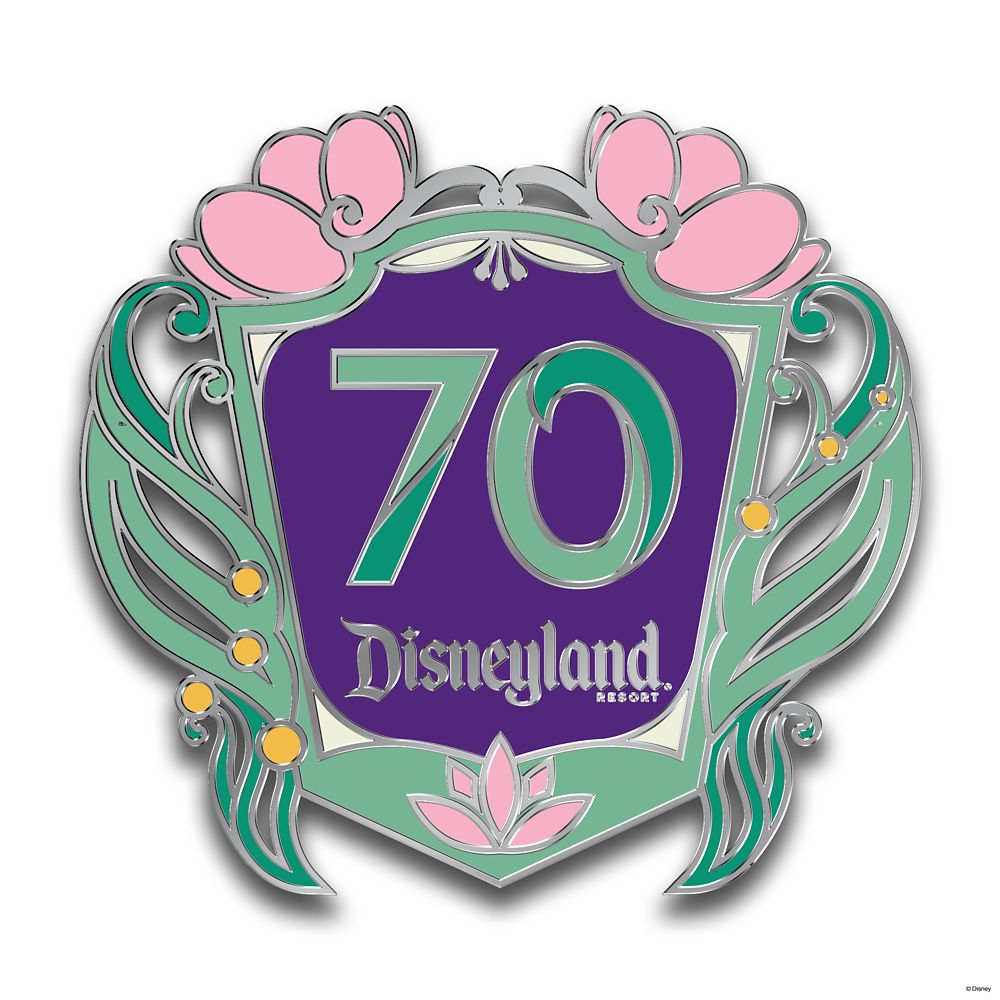 D23-Exclusive Disneyland 70th Anniversary Destinations Pin Set – Limited Edition
