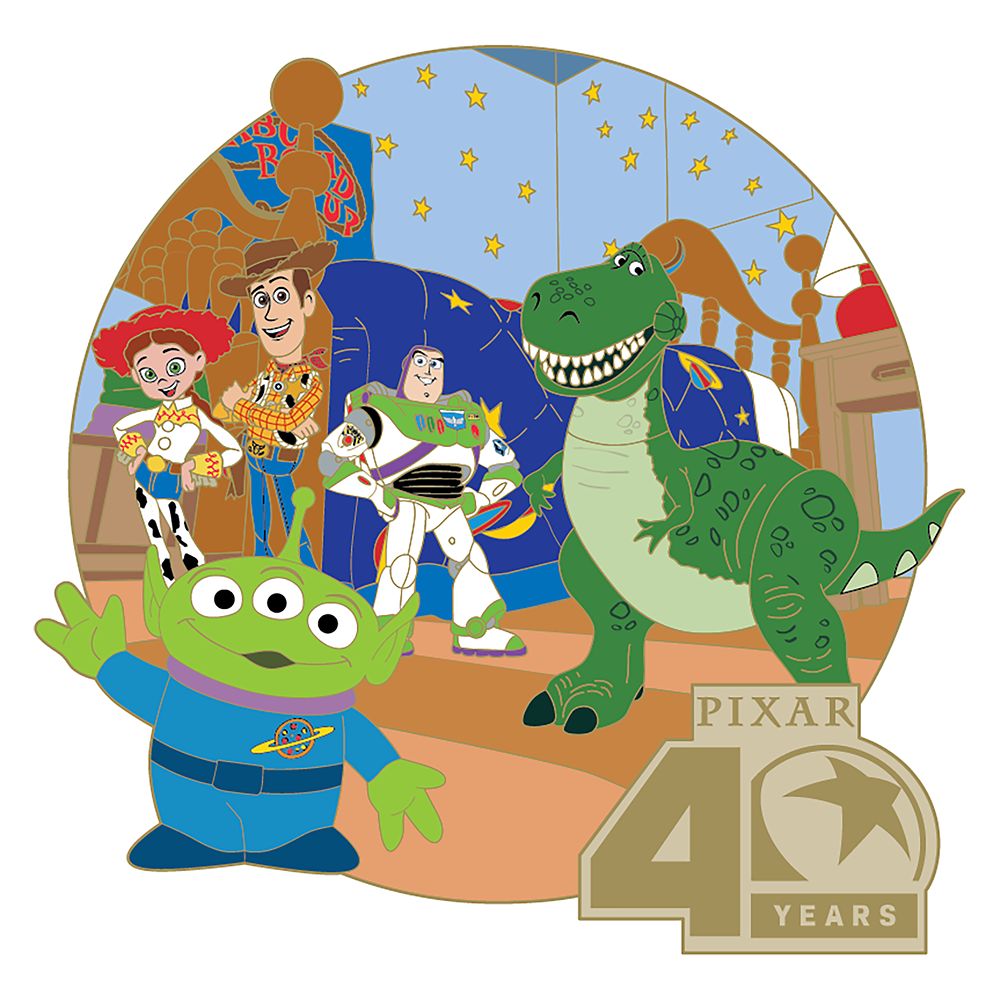 Disney TOY STORY 限定ピンバッジ LTD1200 Disney TOY STORY 限定