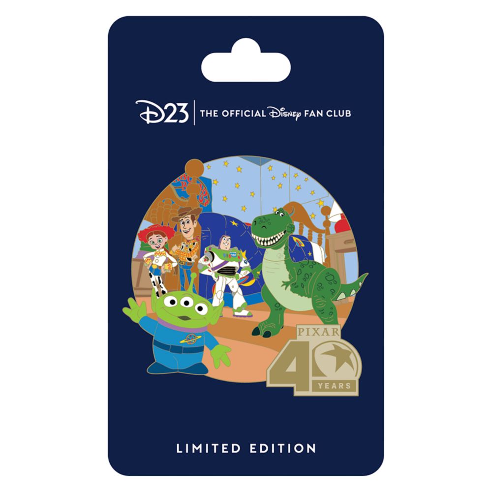 D23-Exclusive Toy Story 2 Pin – Pixar Animation Studios 40th