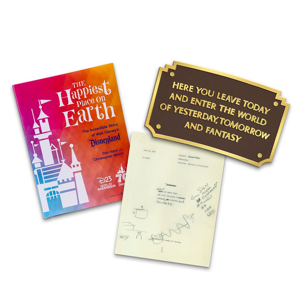 D23-Exclusive Gold Member Disneyland 70th Anniversary Collection